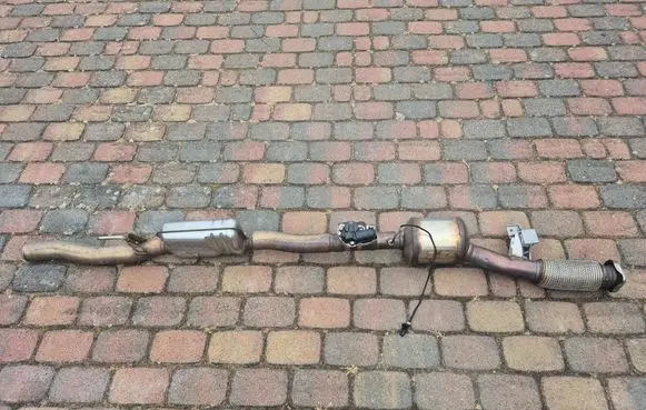 Mercedes-Benz B W247 Muffler/silencer A1774903902