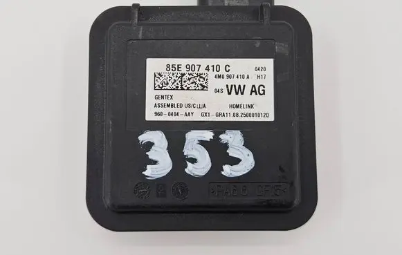 Audi A5 Homelink control unit 85E907410C 4M0907410A