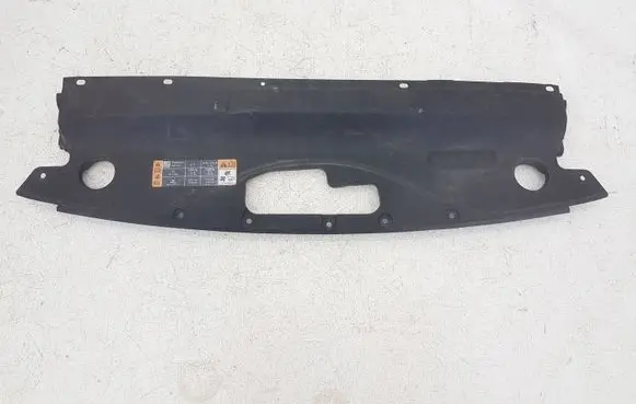 Engine bonnet/hood lock trim molding