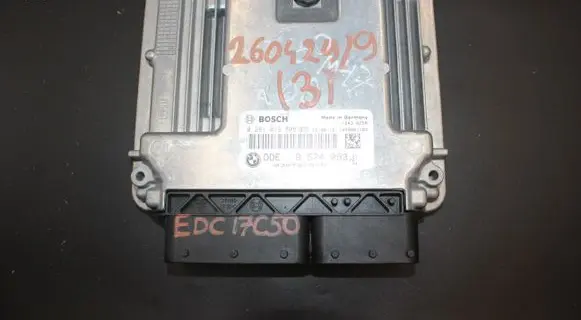 BMW 3 F30 F35 F31 Engine control unit/module 8574093 0281019808 030701848
