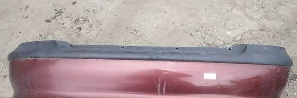 Opel Vectra B Rear bumper RAUDONAS