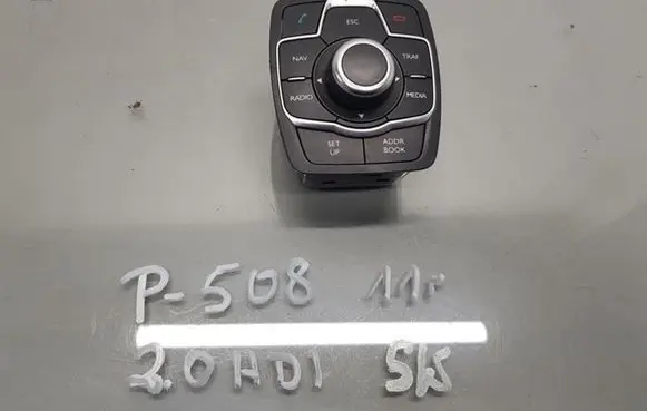 Peugeot 508 Head unit multimedia control 9665668380