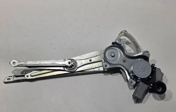 Front door window regulator with motor