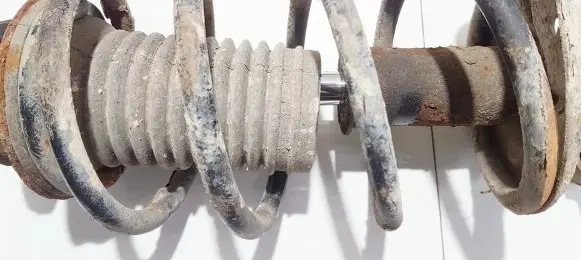 Front coil spring