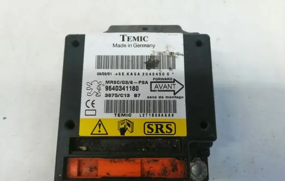 Peugeot 607 Airbag control unit/module 9640341180 3675C13B7