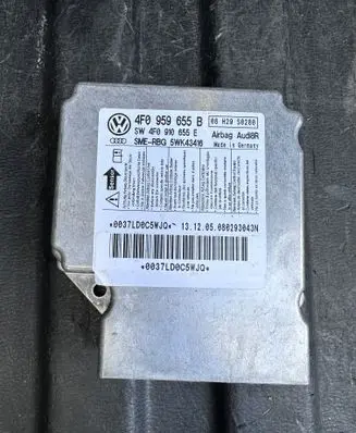 Audi A6 S6 C6 4F Airbag control unit/module 4F0959655B 5WK43416 4F0910655E