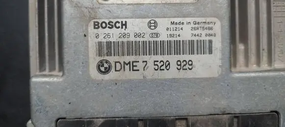 BMW 7 E65 E66 Engine control unit/module 7520929 0261209002 28RT5486