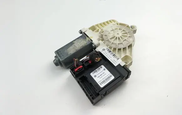 Front door window regulator with motor