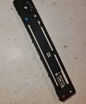 Volkswagen Golf I Climate control/heater control trim 992396051 171919383E