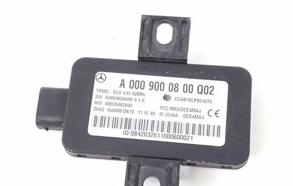 Mercedes-Benz S W221 Tire pressure control unit A0009000800