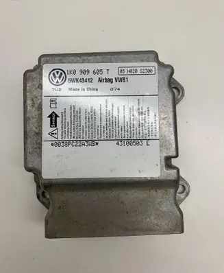 Skoda Octavia Mk2 (1Z) Airbag control unit/module 1K0909605T 5WK43412