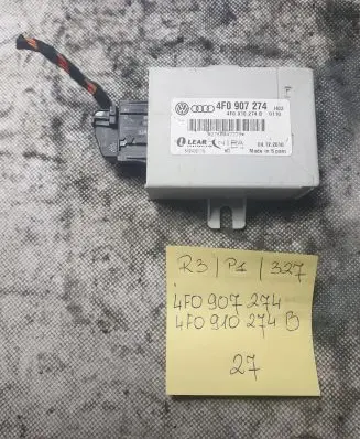 Audi A6 S6 C6 4F Tire pressure control unit 4F0907274