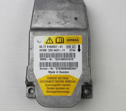 BMW 5 E60 E61 Airbag control unit/module 9160557