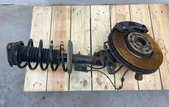 Peugeot 308 Front shock absorber with coil spring