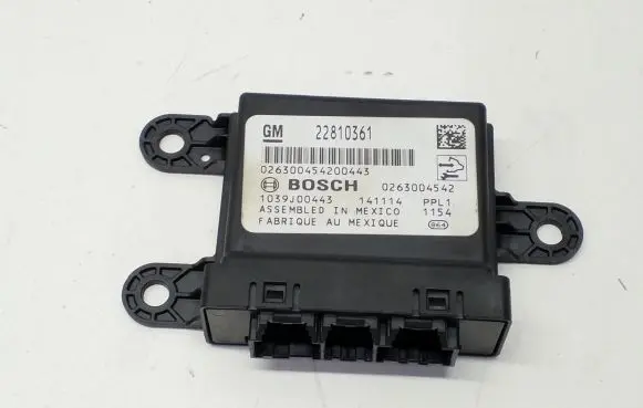 Opel Zafira C Parking PDC control unit/module 22810361