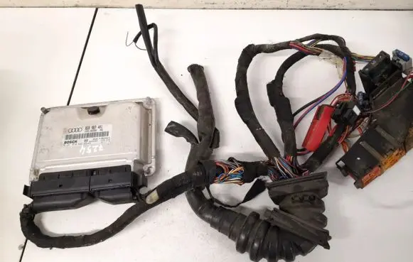 Audi A4 S4 B6 8E 8H Engine control unit/module 8e0907401 0281010492