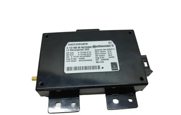 Mercedes-Benz E W212 Other control units/modules A1729000608 A1729022704 A1729022804