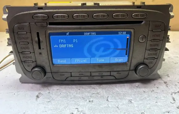 Ford Mondeo MK IV Radio/CD/DVD/GPS head unit 8S7T18K931AB 3A0520880 7612300520