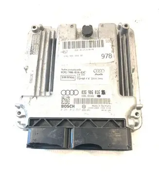 Audi A6 S6 C6 4F Engine control unit/module 03G906016GC 03G906016KB 1039S12985
