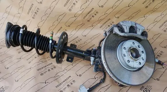 Opel Astra K Front wheel hub spindle knuckle 9836770380