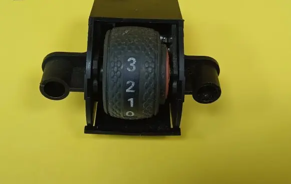 Headlight level height control switch