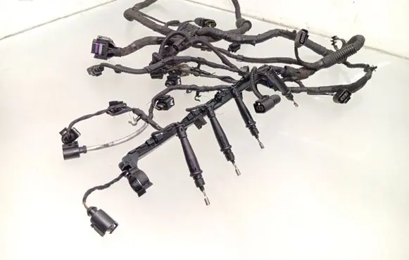 Volkswagen Golf VI Engine installation wiring loom 