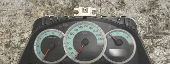 Toyota Corolla Verso E121 Speedometer (instrument cluster) 838000F091