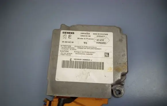Peugeot 307 Airbag control unit/module 9645840780 5WK42908