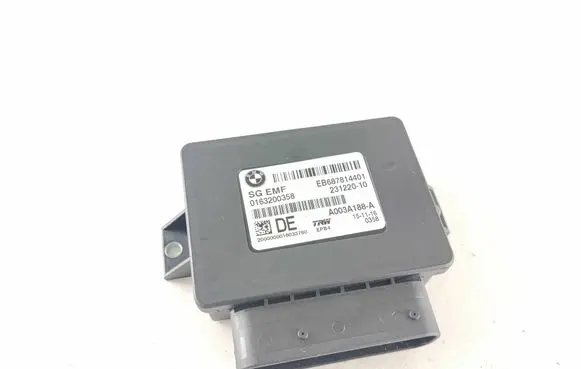 BMW 5 F10 F11 Hand brake control module 6878144 0163200358 A003A188A