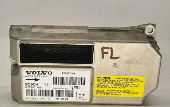 Volvo V70 Airbag control unit/module P30667469 0285001655