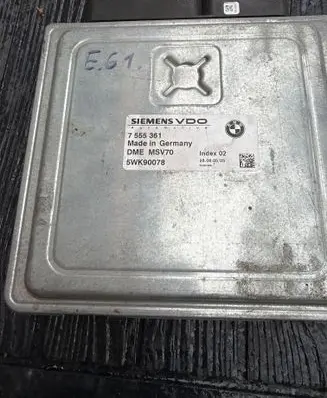 BMW 3 E90 E91 Engine control unit/module 7555361 5WK90078