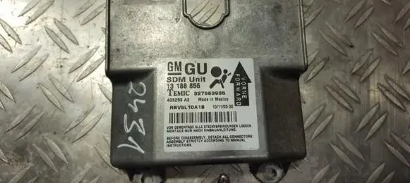Opel Zafira B Airbag control unit/module 13188856 327963935