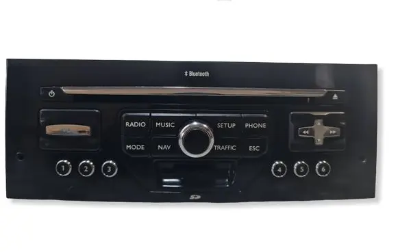 Peugeot 407 Radio/CD/DVD/GPS head unit 21491J02 C0F0R21491J02 0682