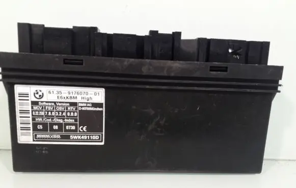 BMW 5 E60 E61 Comfort/convenience module 6135917607001