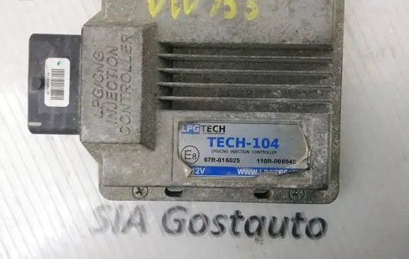 Volkswagen PASSAT B5 LP gas control unit module TECH104 110R006045 67R016025