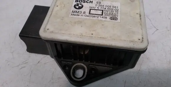 BMW 5 E60 E61 ESP acceleration yaw rate sensor 0265005681 6774602