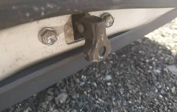 Toyota Prius (XW20) Rear door check strap stopper