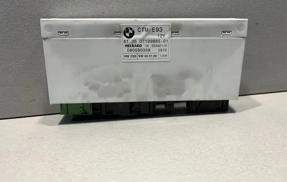 BMW 3 E92 E93 Sunroof control unit/module 07199885 080590358 55892110