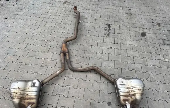 Audi A6 S6 C7 4G Muffler/silencer 