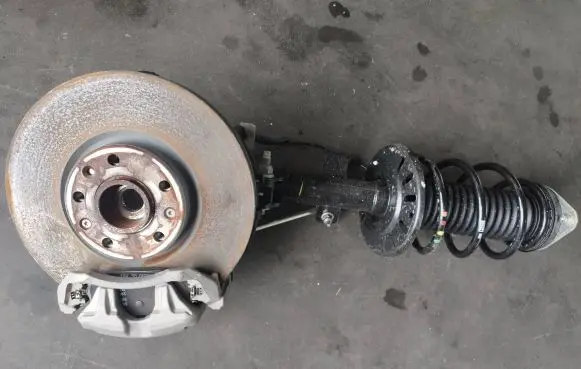 Citroen C5 Aircross Front wheel hub spindle knuckle MCPHERSON