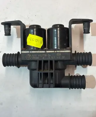 Coolant heater control valve