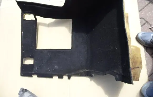 Mercedes-Benz B W245 Front floor carpet liner A1696800240