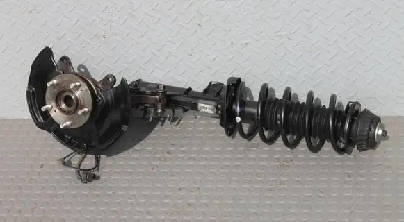Front shock absorber with coil spring