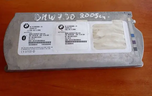 BMW 7 E65 E66 Bluetooth control unit module 6983009