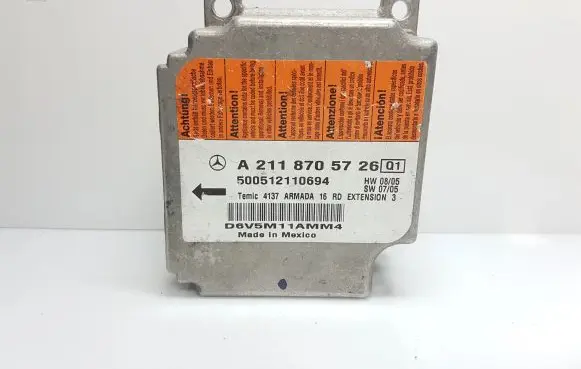 Mercedes-Benz E W211 Airbag control unit/module A2118205785