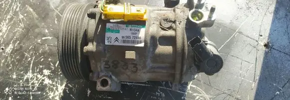 Peugeot 407 Air conditioning (A/C) compressor (pump) 9656572480 07015910561 R134A