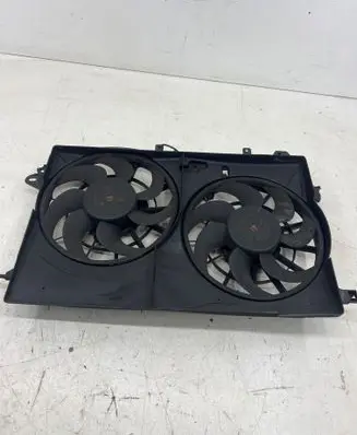 Saab 9-5 Radiator cooling fan shroud 12763570