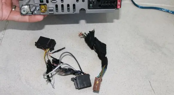 Audi A3 S3 A3 Sportback 8P EUR ISO radio connector 