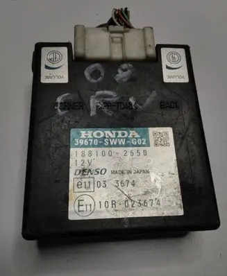 Honda CR-V Parking PDC control unit/module 39670SWWG02 1881002550 10R023674