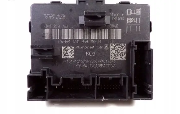 Volkswagen Touareg III Door control unit/module 4M1959792C 4M1959792B